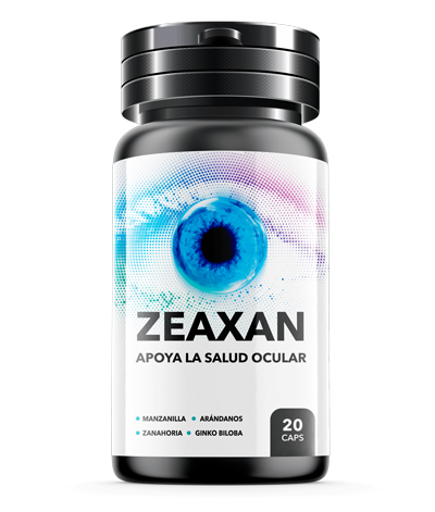 Envase del suplemento Zeaxan